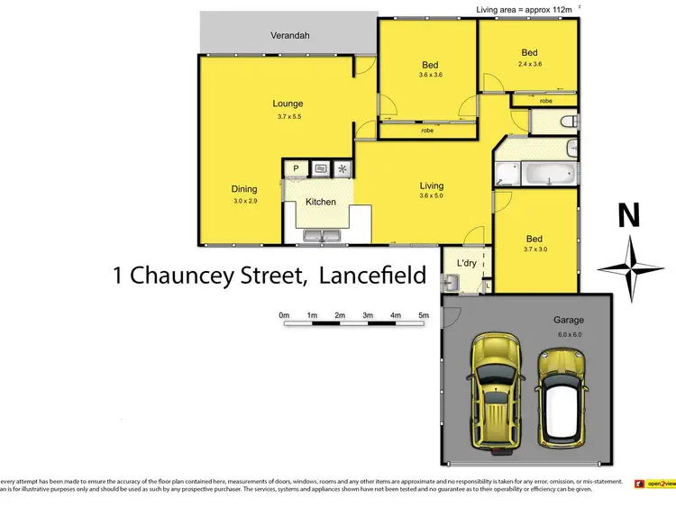 Floorplan of Homely house listing, 4/1 Chauncey Street, Lancefield VIC 3435