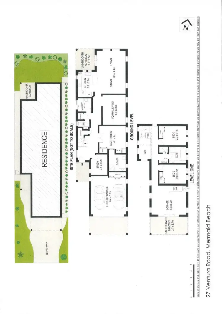 Floorplan of Homely house listing, 27 Ventura Road, Mermaid Beach QLD 4218