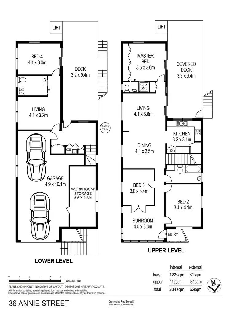 Floorplan of Homely house listing, 36 Annie Street, Paddington QLD 4064