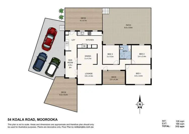 Floorplan of Homely house listing, 54 Koala Road, Moorooka QLD 4105