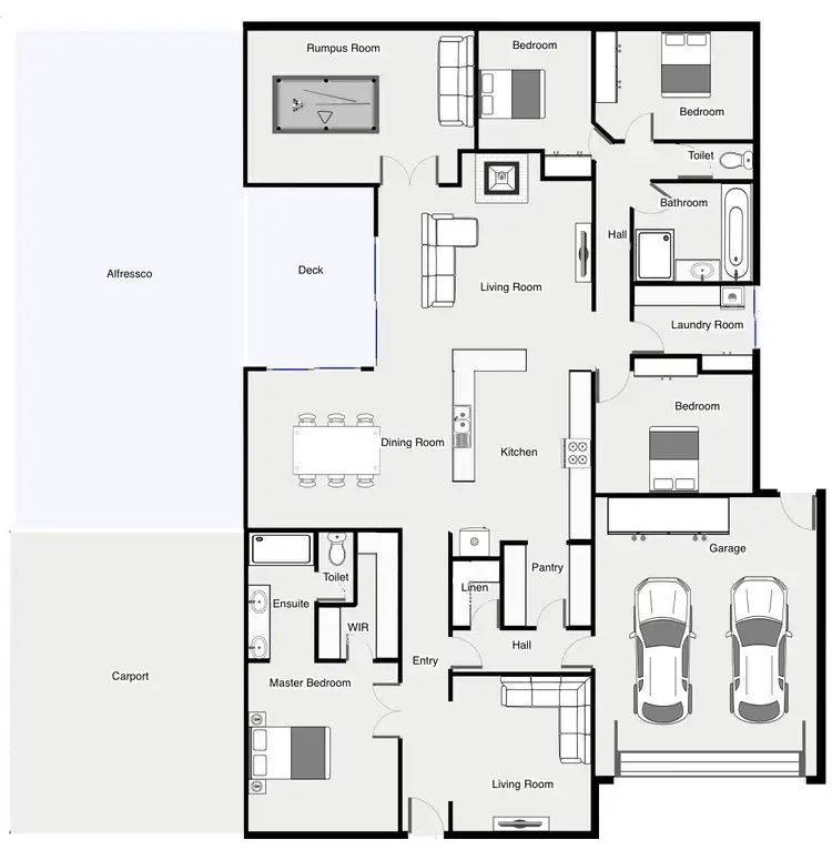 Floorplan of Homely house listing, 453 Channel Road, Merbein VIC 3505