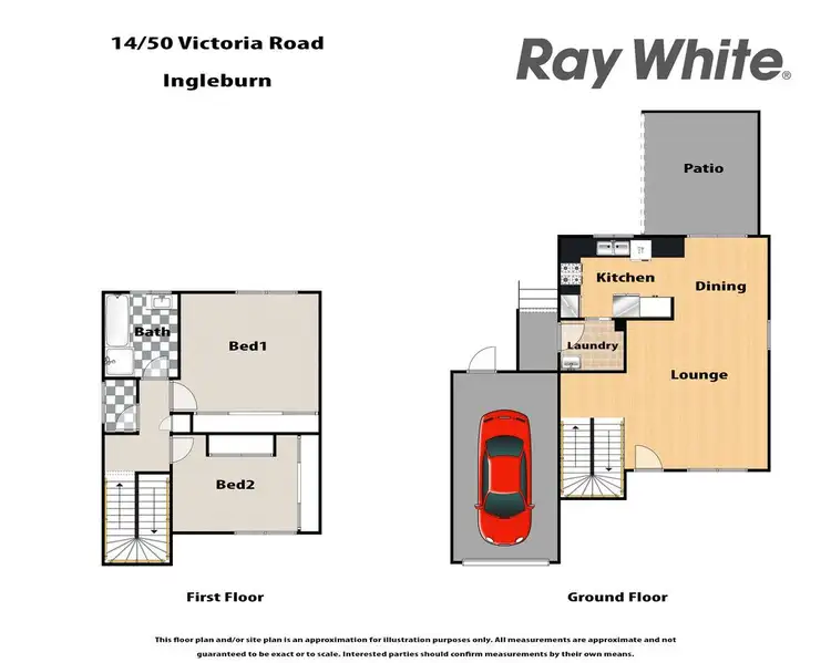 Floorplan of Homely townhouse listing, Address available on request