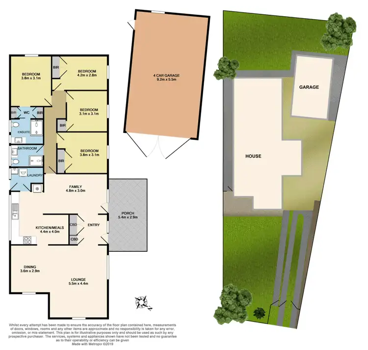 Floorplan of Homely house listing, 40 Hughes Avenue, Edithvale VIC 3196