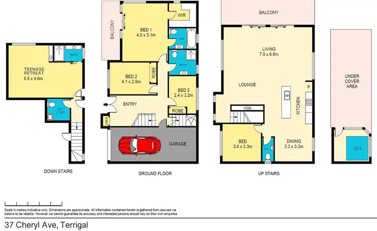 Floorplan of Homely house listing, 37 Cheryl Avenue, Terrigal NSW 2260