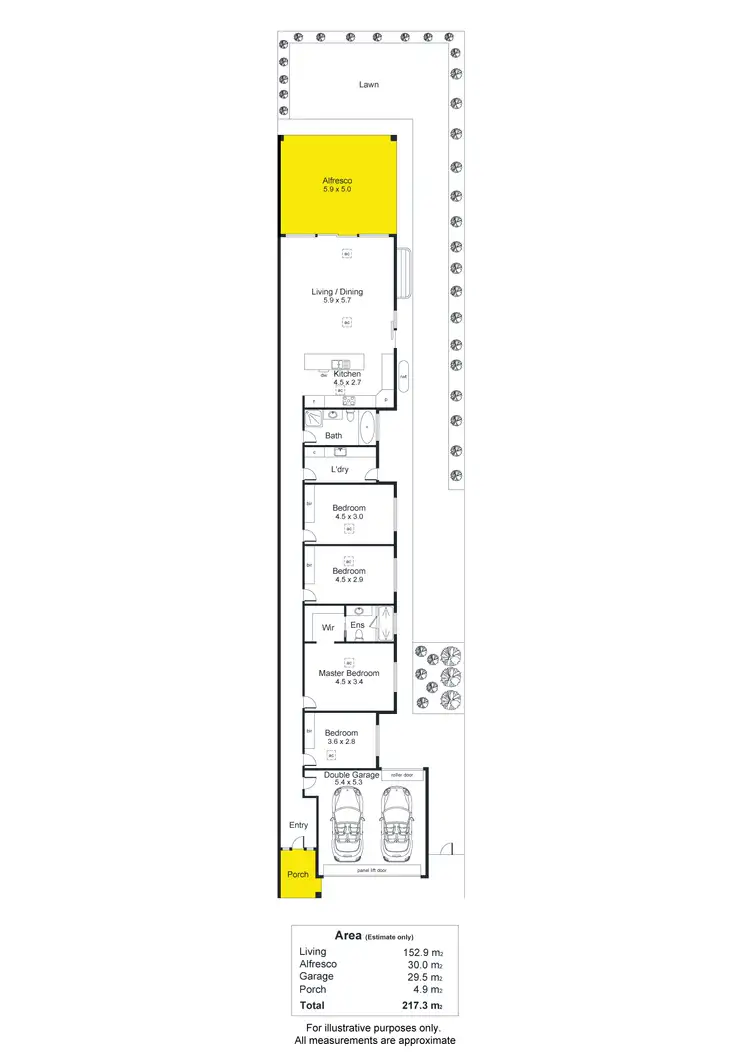 Floorplan of Homely house listing, 67A Ormond Avenue, Daw Park SA 5041