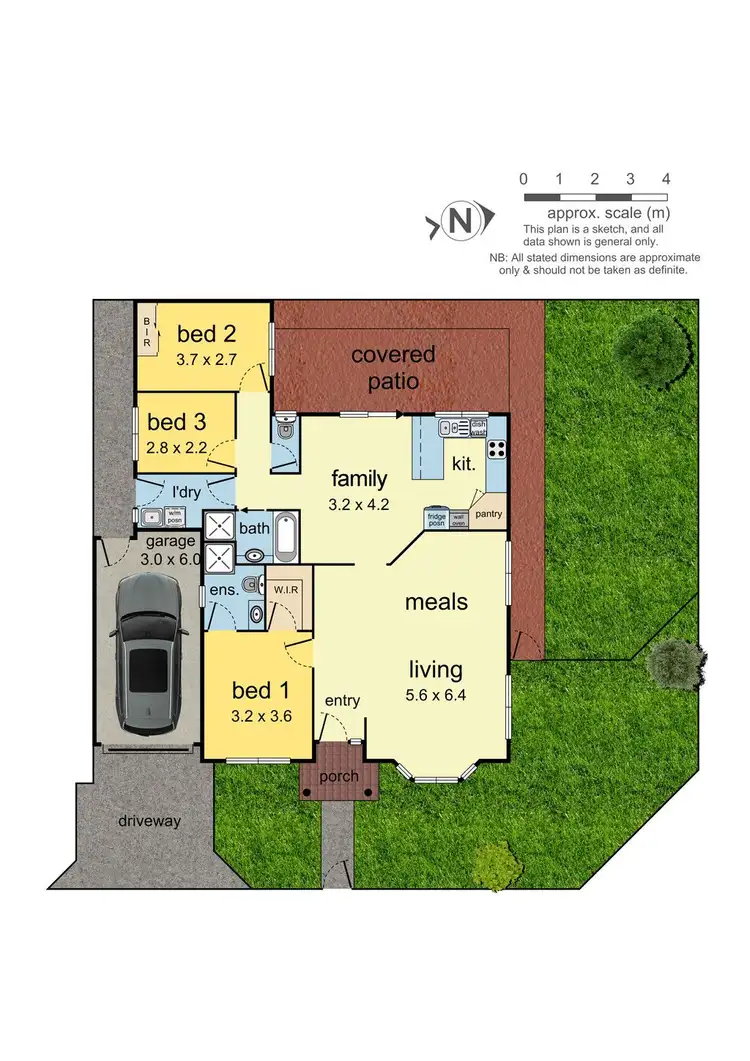 Floorplan of Homely townhouse listing, 3/22 Black Street, Oakleigh East VIC 3166