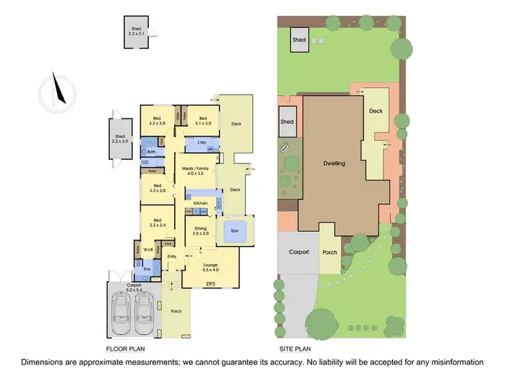 Floorplan of Homely house listing, 6 Tanderra Crescent, Wantirna VIC 3152