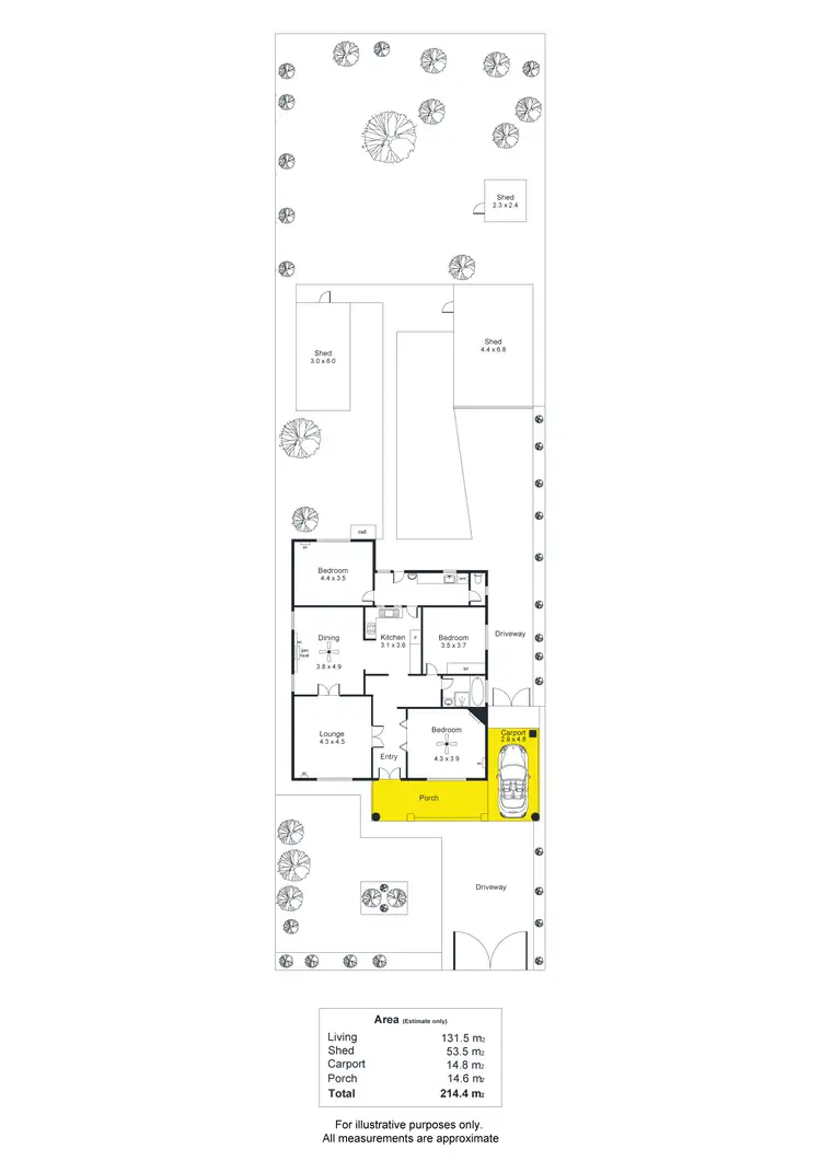 Floorplan of Homely house listing, 24 Hampton Street, Hawthorn SA 5062