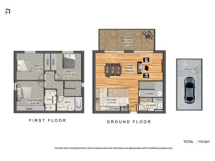 Floorplan of Homely unit listing, 6/96 Prospect Road, Gaythorne QLD 4051