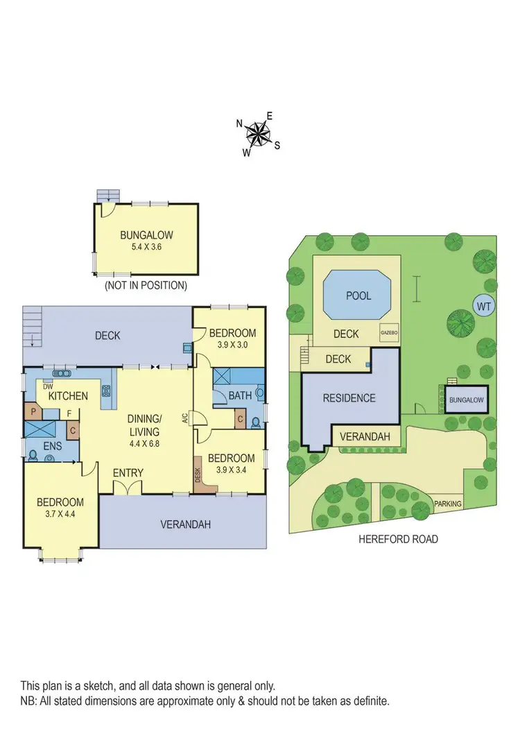 Floorplan of Homely house listing, 36 Hereford Road, Mount Evelyn VIC 3796