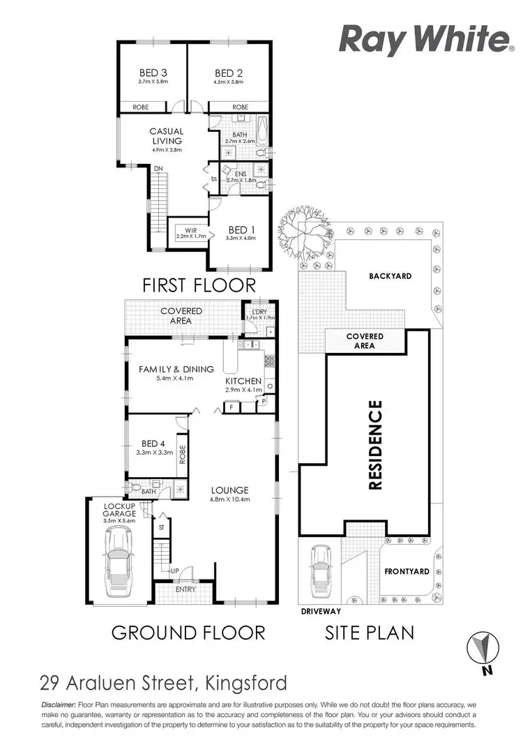 Floorplan of Homely house listing, 29 Araluen Street, Kingsford NSW 2032