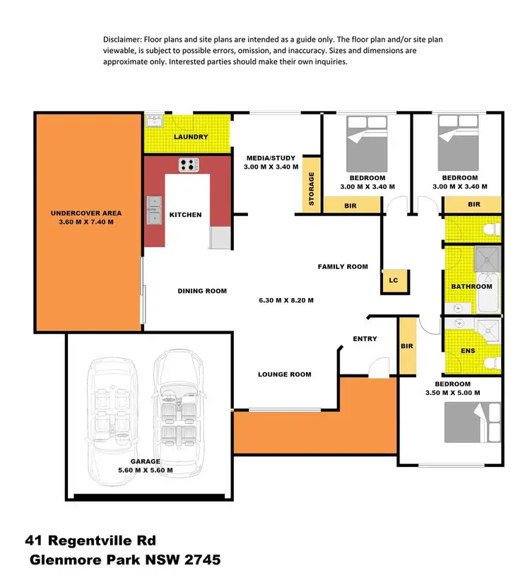 Floorplan of Homely house listing, 9/41 Regentville Road, Glenmore Park NSW 2745