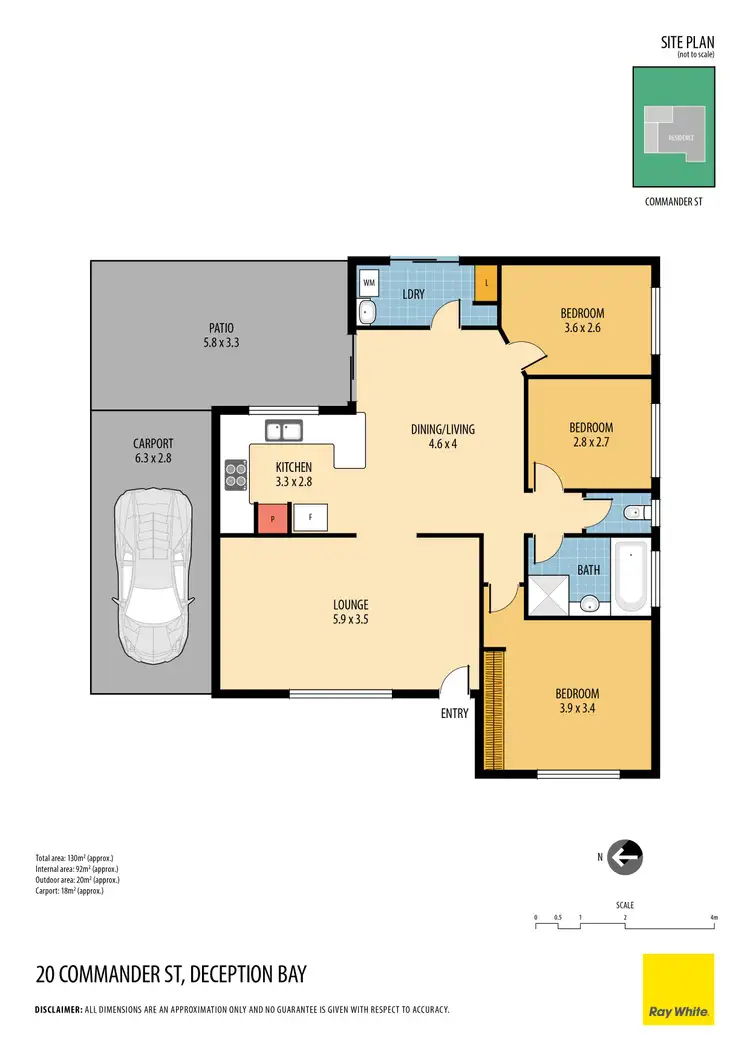 Floorplan of Homely house listing, 20 Commander Street, Deception Bay QLD 4508