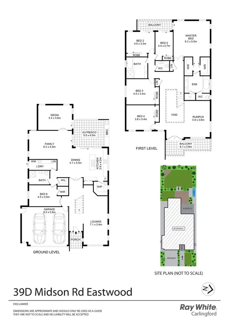 Floorplan of Homely house listing, 39D Midson Road, Eastwood NSW 2122