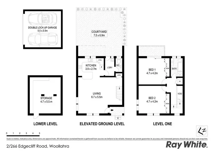 Floorplan of Homely apartment listing, 2/266 Edgecliff Road, Woollahra NSW 2025