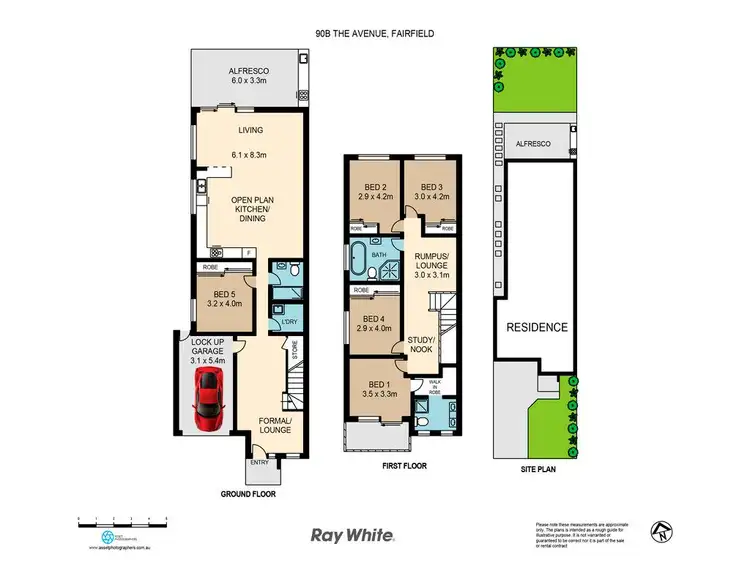 Floorplan of Homely house listing, 90B The Avenue, Fairfield NSW 2165