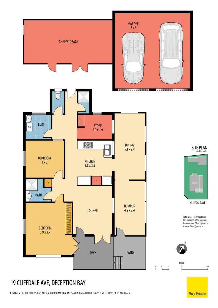 Floorplan of Homely house listing, 19 Cliffdale Avenue, Deception Bay QLD 4508