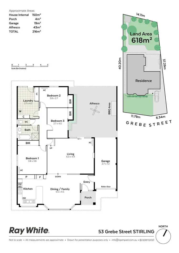 Floorplan of Homely house listing, 53 Grebe Street, Stirling WA 6021