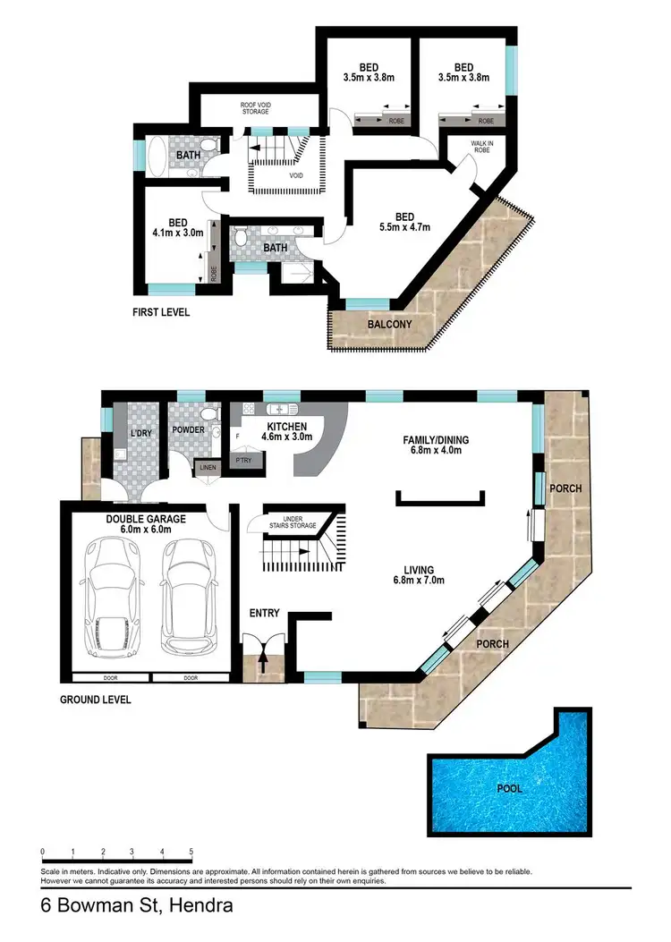 Floorplan of Homely house listing, 6 Bowman Street, Hendra QLD 4011