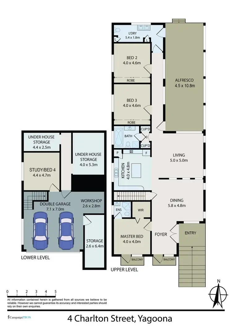 Floorplan of Homely house listing, 4 Charlton Street, Yagoona NSW 2199