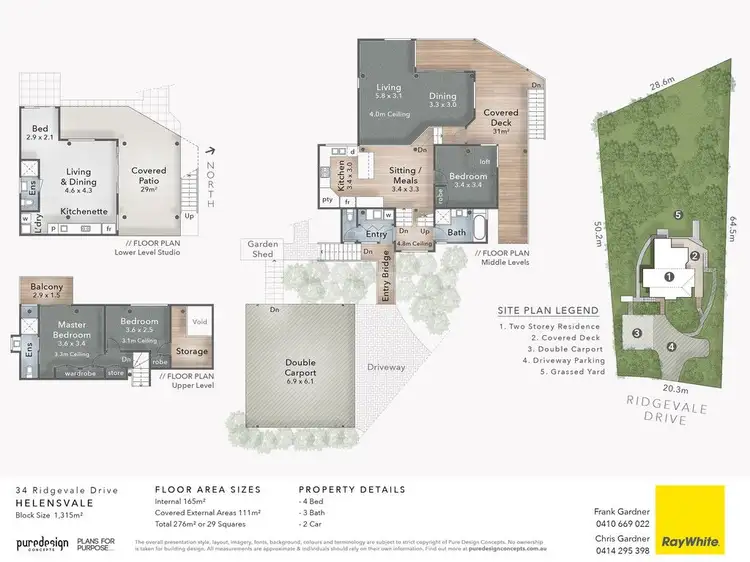 Floorplan of Homely house listing, 34 Ridgevale Drive, Helensvale QLD 4212