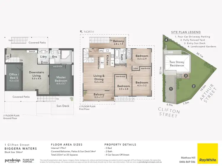 Floorplan of Homely house listing, 1 Clifton Street, Biggera Waters QLD 4216