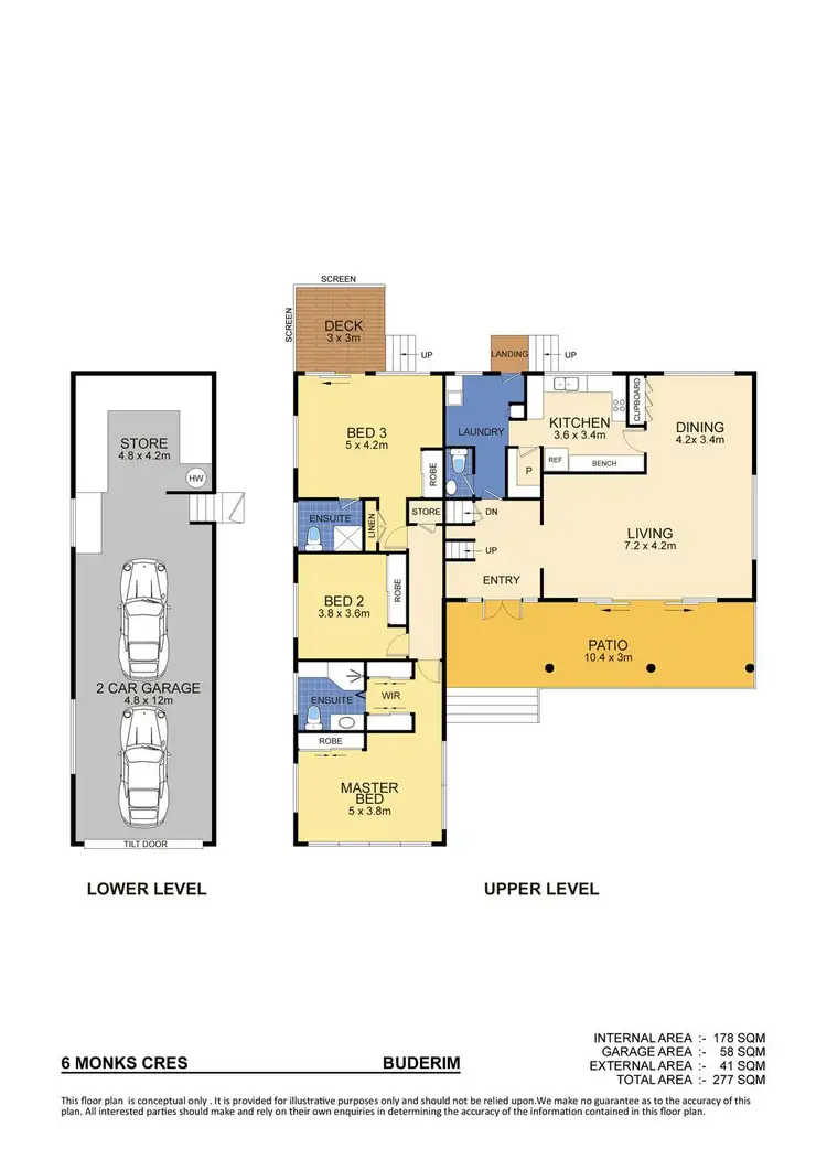 Floorplan of Homely house listing, 6 Monks Crescent, Buderim QLD 4556