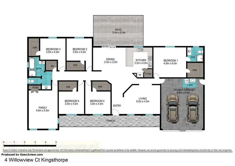 Floorplan of Homely house listing, 4 Willow View Court, Kingsthorpe QLD 4400