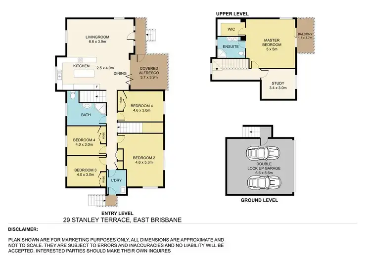 Floorplan of Homely house listing, 29 Stanley Terrace, East Brisbane QLD 4169