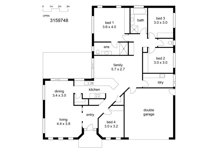Floorplan of Homely house listing, 5 Brittany Crescent, Raceview QLD 4305