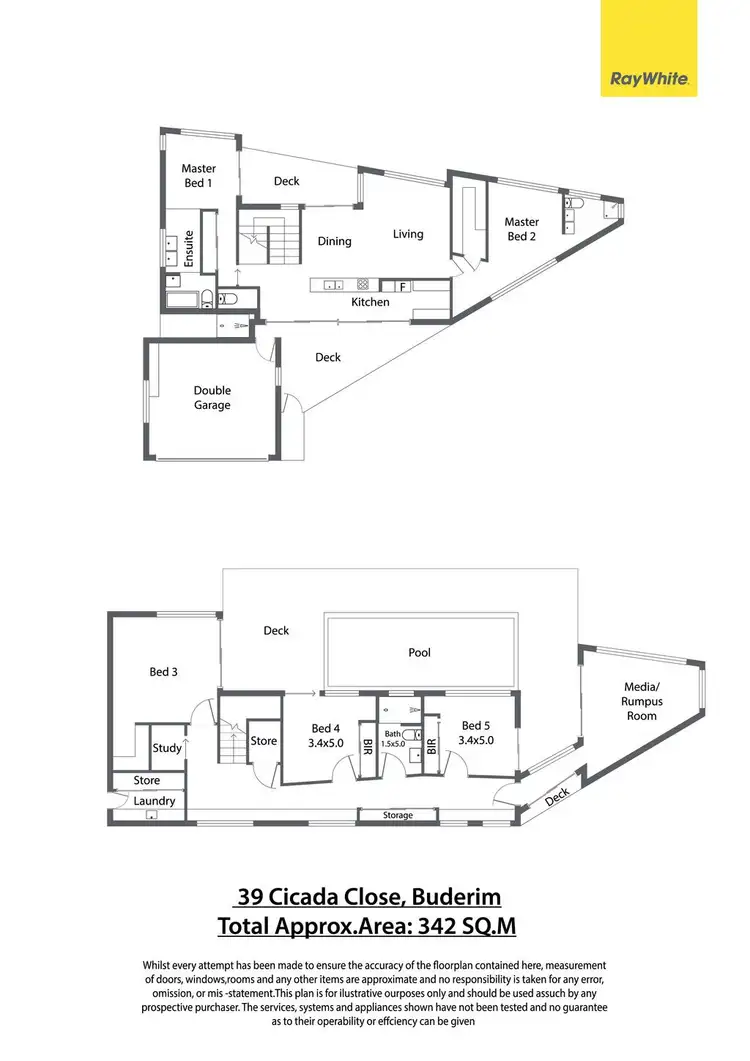 Floorplan of Homely house listing, 39 Cicada Close, Buderim QLD 4556