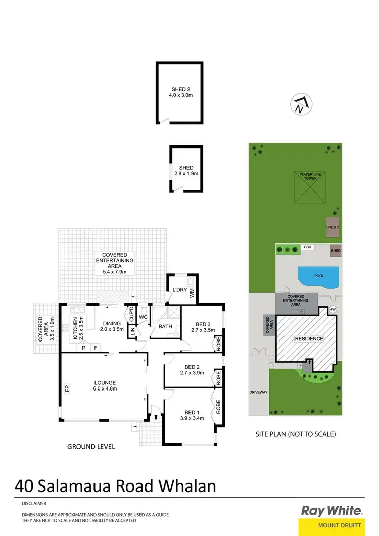 Floorplan of Homely house listing, 40 Salamaua Road, Whalan NSW 2770