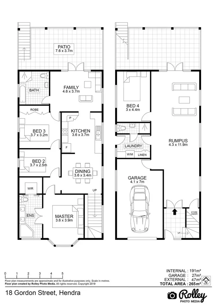 Floorplan of Homely house listing, 18 Gordon Street, Hendra QLD 4011