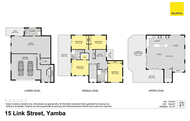 Floorplan of Homely house listing, 15 Link Street, Yamba NSW 2464