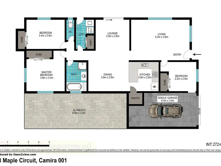 Floorplan of Homely house listing, 28 Maple Avenue, Camira QLD 4300