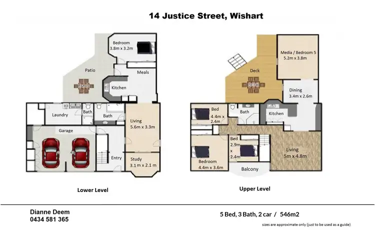 Floorplan of Homely house listing, 14 Justice Street, Wishart QLD 4122