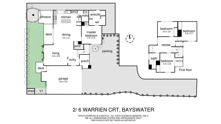 Floorplan of Homely house listing, 2/6 Warrien Court, Bayswater VIC 3153