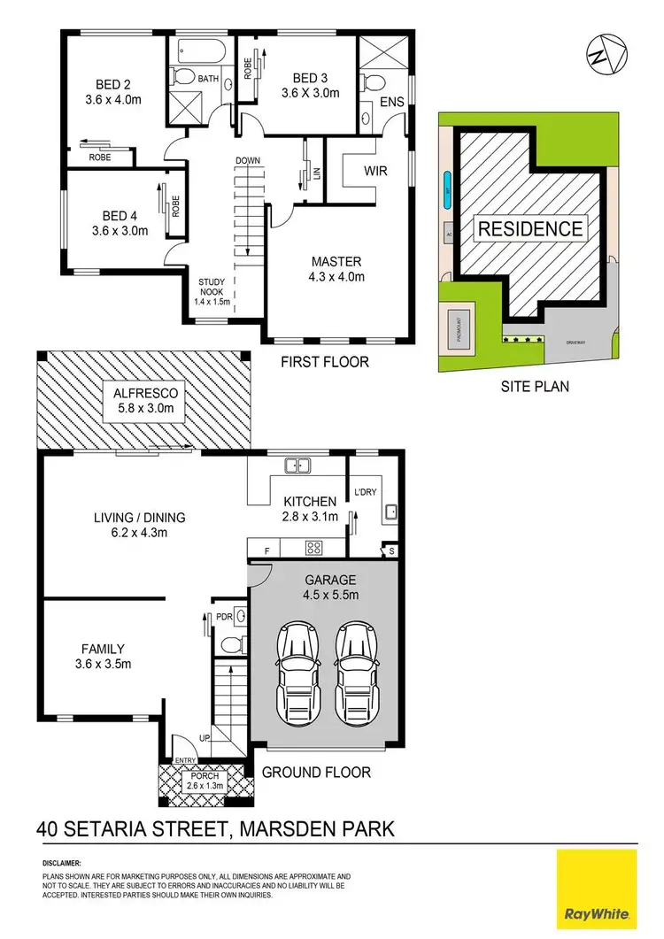 Floorplan of Homely house listing, 40 Setaria Street, Marsden Park NSW 2765