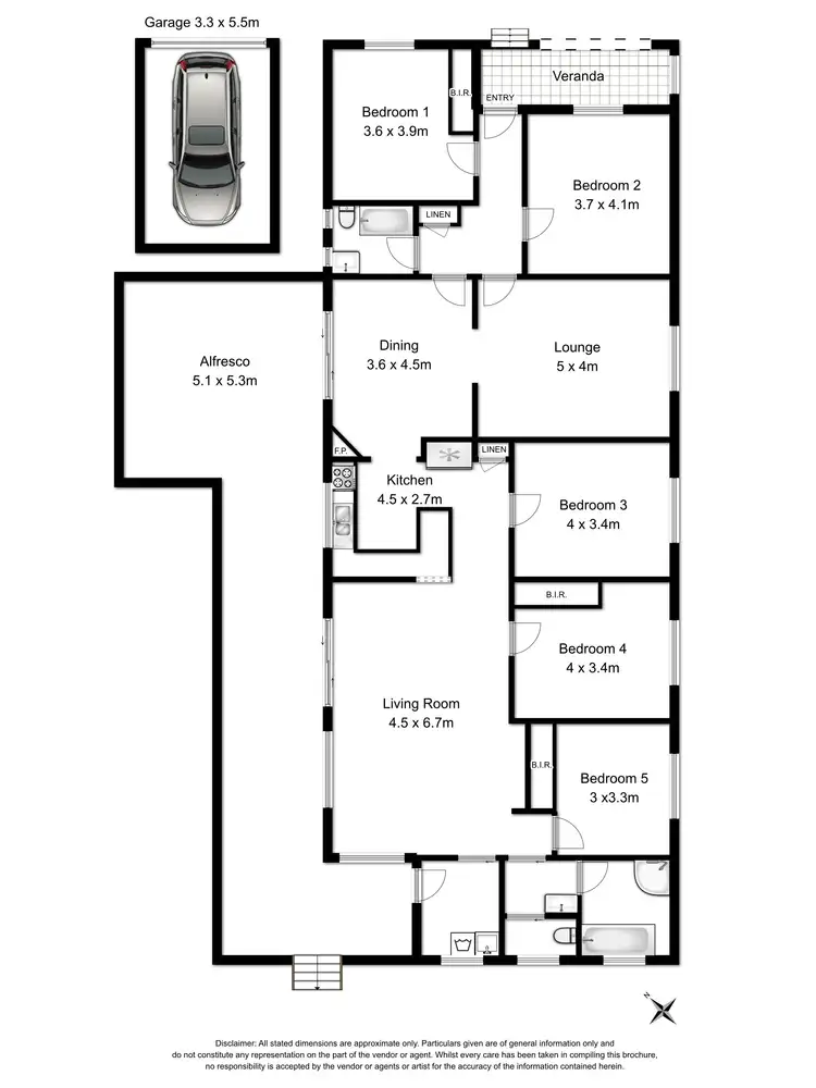 Floorplan of Homely house listing, 3 Massey Street, Carlton NSW 2218