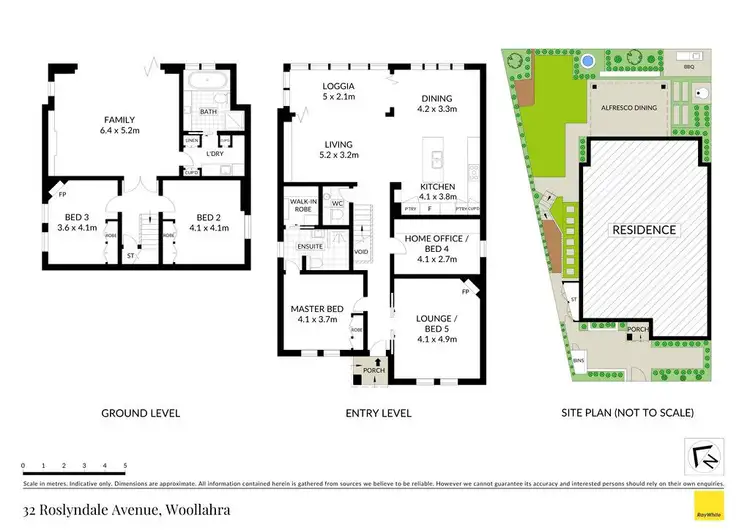 Floorplan of Homely house listing, 32 Roslyndale Avenue, Woollahra NSW 2025