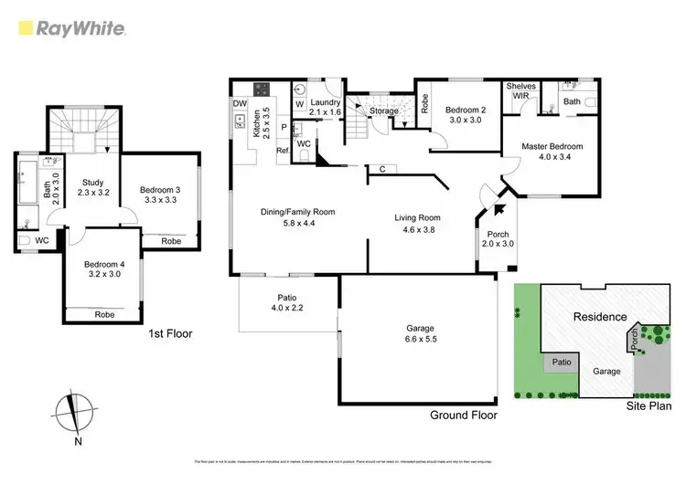 Floorplan of Homely townhouse listing, 2/12 Parer Street, Oakleigh VIC 3166