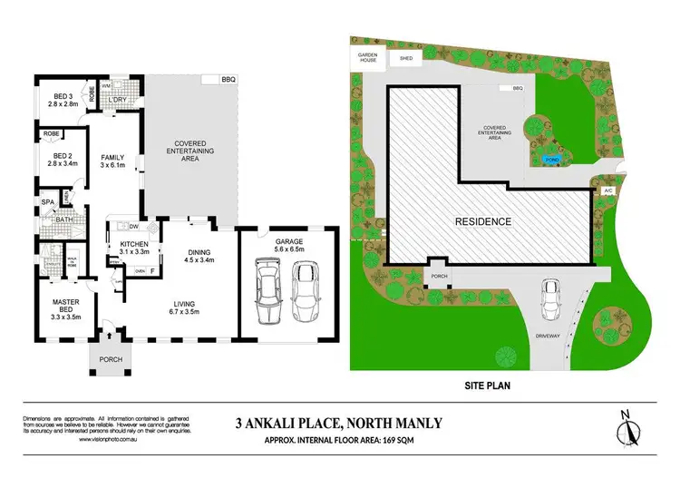 Floorplan of Homely house listing, 3 Ankali Place, North Manly NSW 2100