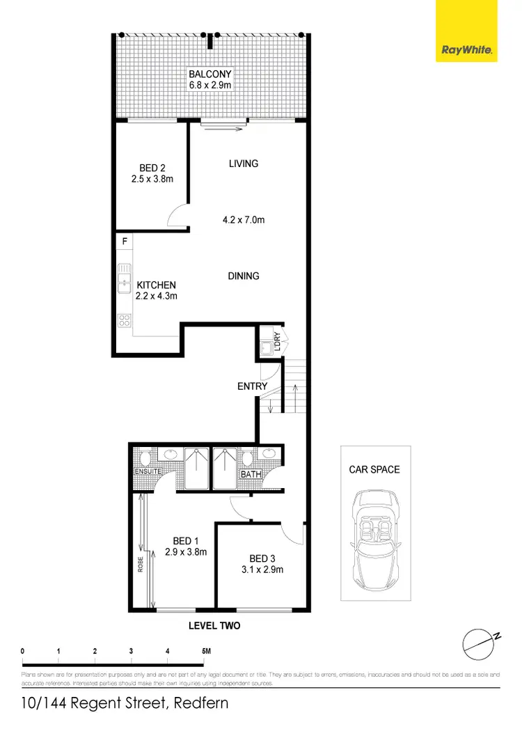 Floorplan of Homely apartment listing, 10/144 Regent Street, Redfern NSW 2016