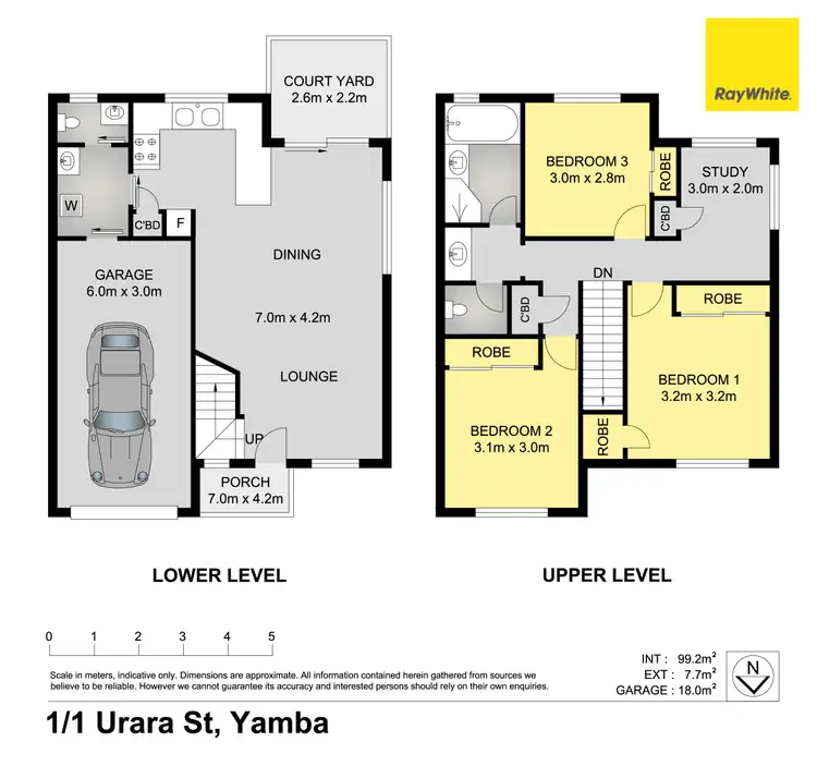 Floorplan of Homely house listing, 1/1 Urara Street, Yamba NSW 2464