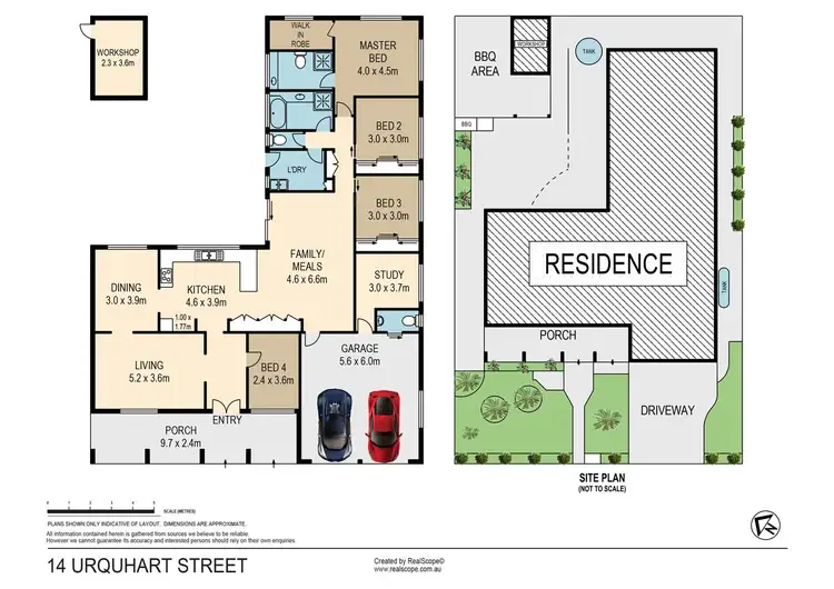 Floorplan of Homely house listing, 14 Urquhart Street, Carindale QLD 4152