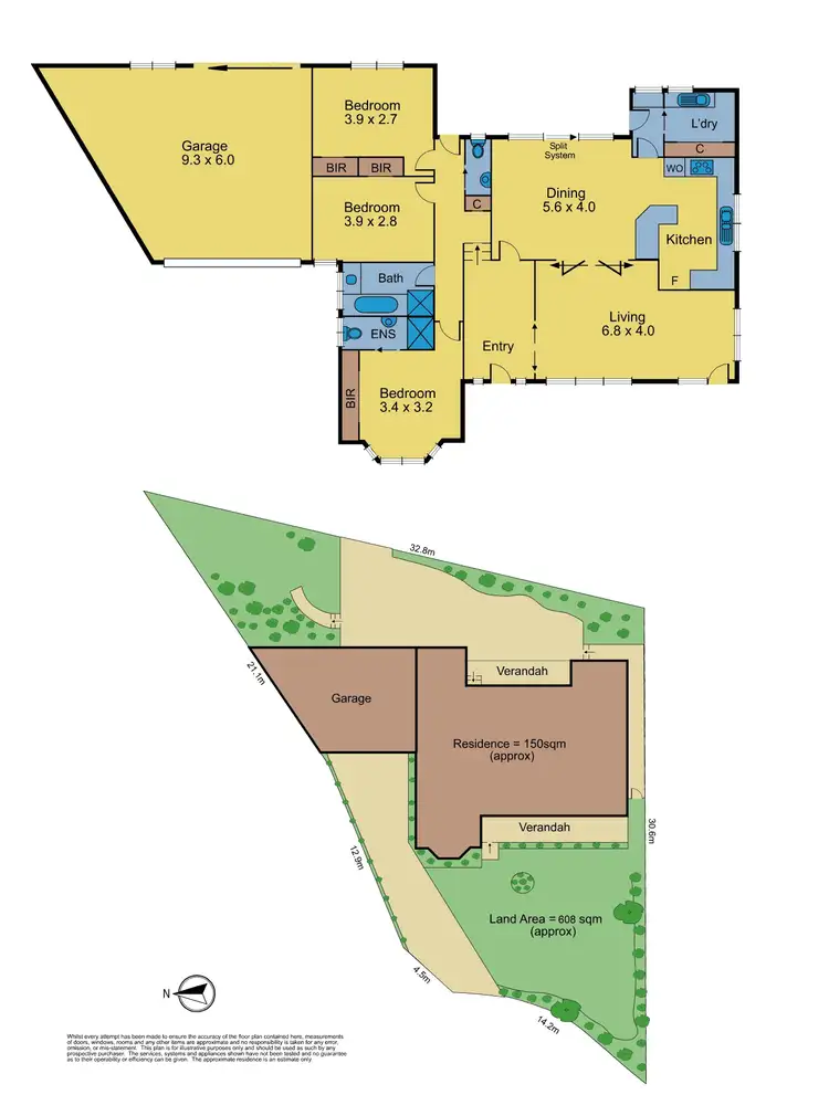 Floorplan of Homely house listing, 3 Peak Court, Blackburn VIC 3130