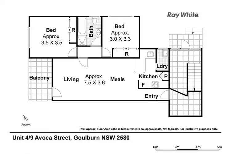 Floorplan of Homely unit listing, 4/9 Avoca Street, Goulburn NSW 2580