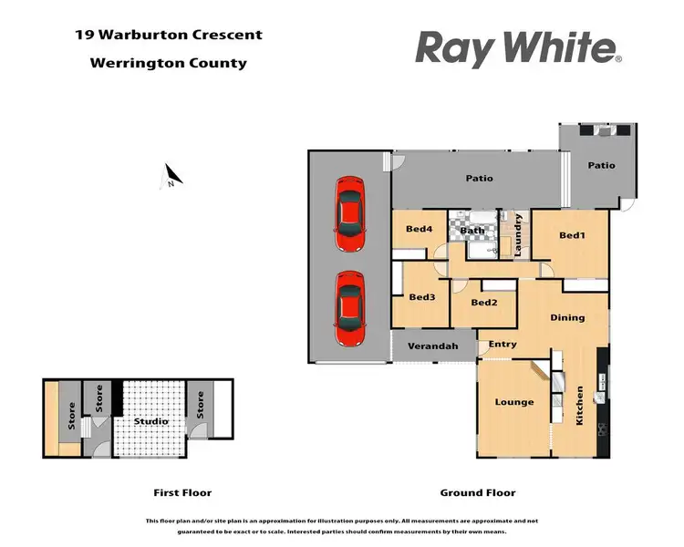 Floorplan of Homely house listing, 19 Warburton Crescent, Werrington County NSW 2747
