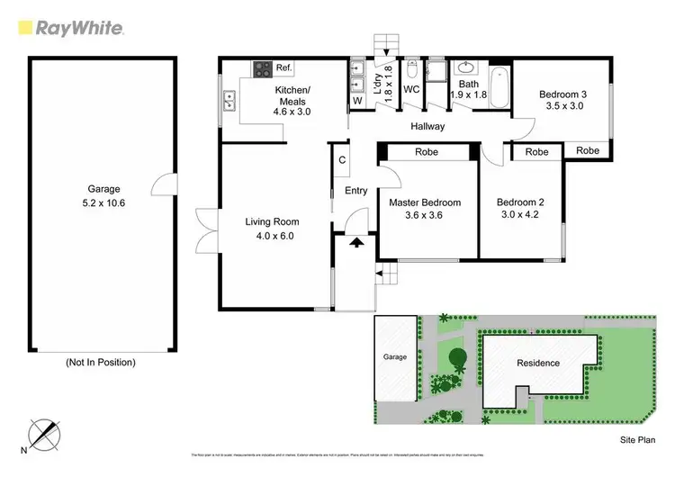 Floorplan of Homely house listing, 1 Peverill Street, Malvern East VIC 3145
