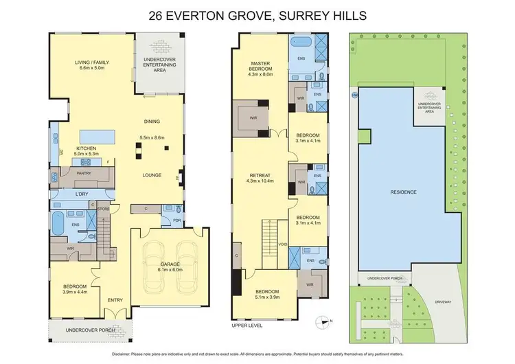 Floorplan of Homely house listing, 26 Everton Grove, Surrey Hills VIC 3127
